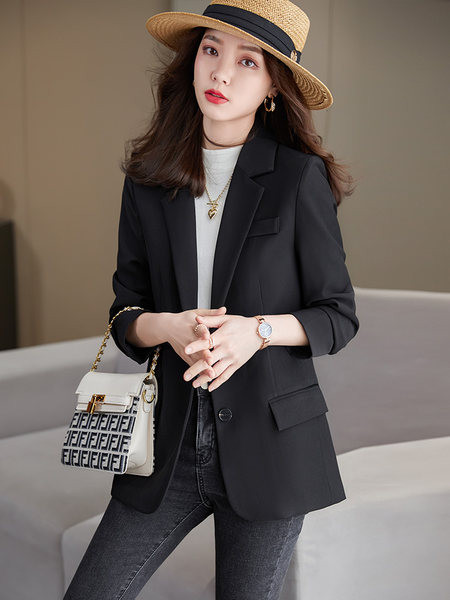 Geaca casual dama cu nasturi