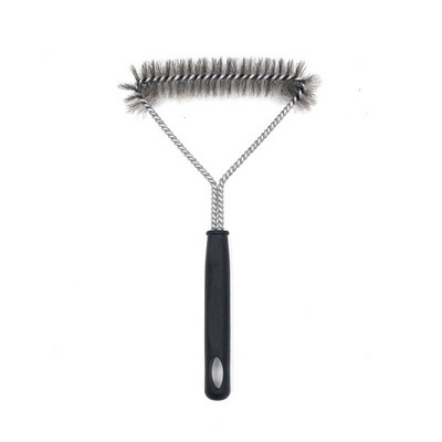 Grill-grillkomplekt puhastushari roostevabast terasest toiduvalmistamise tööriistad köögitarvikud traatharjased kolmnurksed puhastusharjad