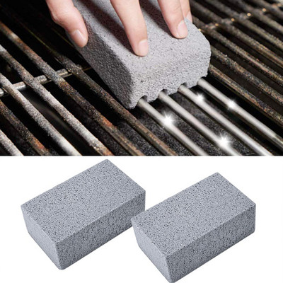 1/2 τεμ. BBQ Grill Cleaning Brick Block Barbecue Cleaning Stone Τούβλο καθαρισμού ελαφρόπετρας για σχάρα μπάρμπεκιου Εργαλεία BBQ