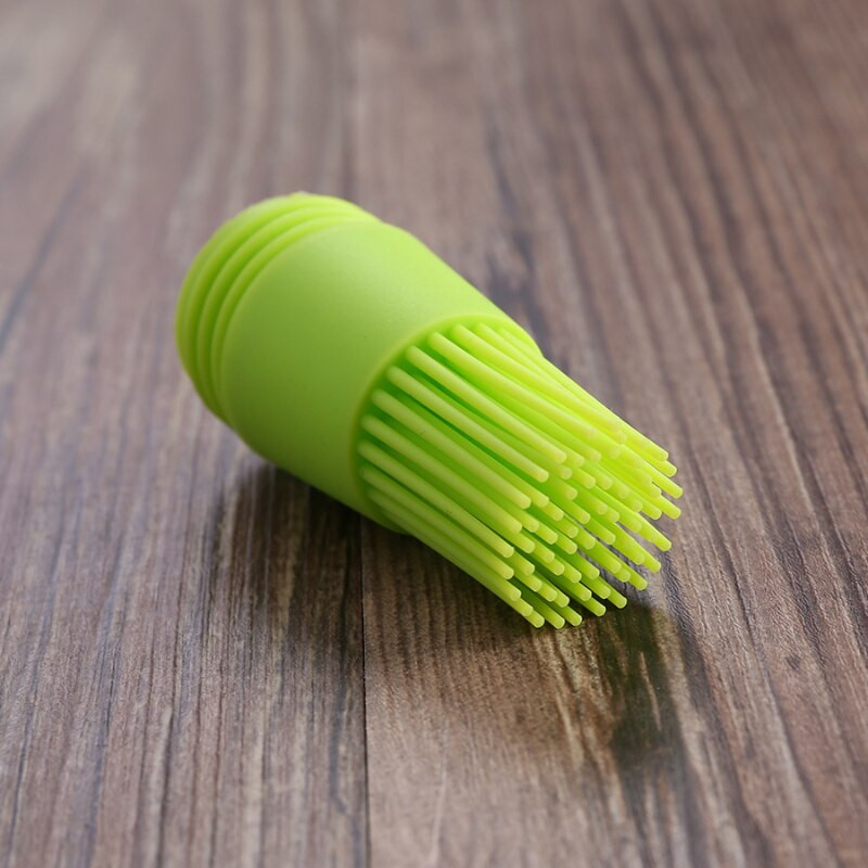 1 gab. Pārnēsājama silikona eļļas pudele ar otu Grila eļļas birstēm Šķidrās eļļas konditorejas izstrādājumi Virtuves cepšanai BBQ rīks Virtuves instrumenti grilēšanai