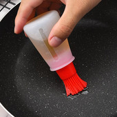 Četka za boce s uljem za roštilj Silikonska kuhinjska oprema za roštilj Dozator ulja za kuhanje Alati za pečenje Četke za podlijevanje