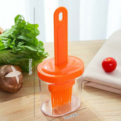 Četka za boce s uljem za roštilj Silikonska kuhinjska oprema za roštilj Dozator ulja za kuhanje Alati za pečenje Četke za podlijevanje