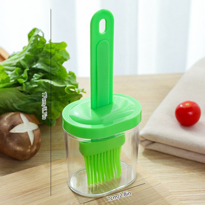 Četka za boce s uljem za roštilj Silikonska kuhinjska oprema za roštilj Dozator ulja za kuhanje Alati za pečenje Četke za podlijevanje