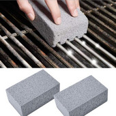 Grill Grill Tisztító Tégla Grill Kő Tisztító állványok Foltok Zsírtisztító Grill Eszközök Kütyük Konyhai dekoráció