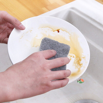 Βούρτσα καθαρισμού σφουγγαριού Strong Clean Μπολ Πιάτων Πλύσιμο Σφουγγάρι Κουζίνα Κατσαρόλα Μαξιλάρι καθαρισμού Πανί Καθαρισμός τζαμιού παραθύρου