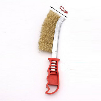 Grill Cleaner Μπάρμπεκιου Γκριλ Ατσάλινο συρμάτινο πινέλο Εργαλεία καθαρισμού Ψησταριά για πικνίκ Εργαλεία μπάρμπεκιου