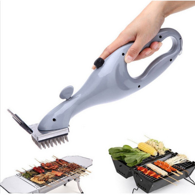 Εγχειρίδιο BBQ Grill Brush Scraper Cleaner Αξεσουάρ ψησταριάς ατμού Μπάρμπεκιου Εργαλεία καθαρισμού μαγειρέματος Κατάλληλα για κάρβουνα αερίου