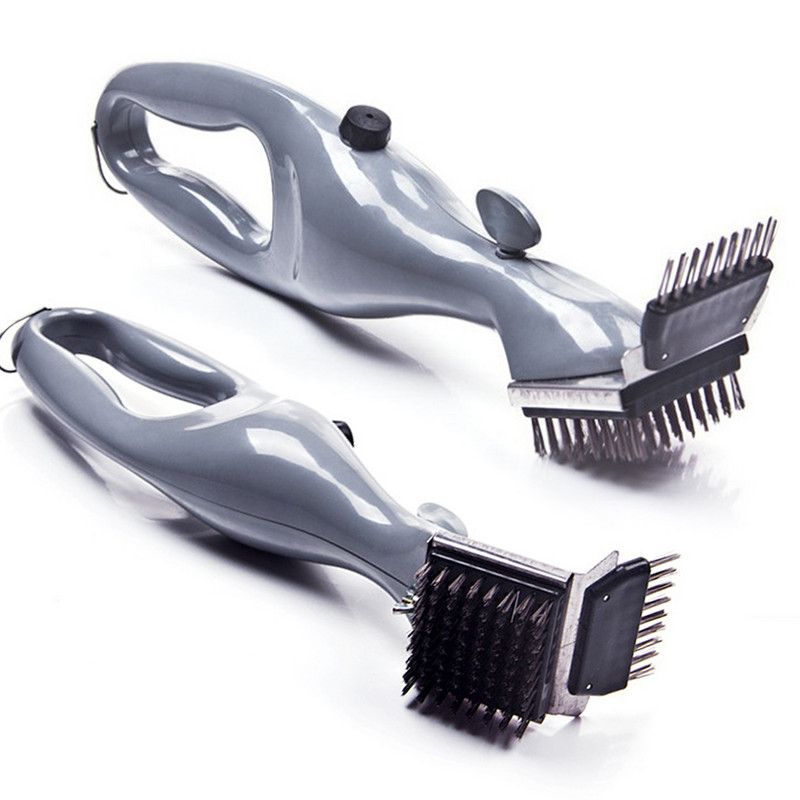 Grill kefe kaparó tisztító kézi gőzgrill tartozékok Grillsütési tisztítóeszközök Gázszénhez alkalmas