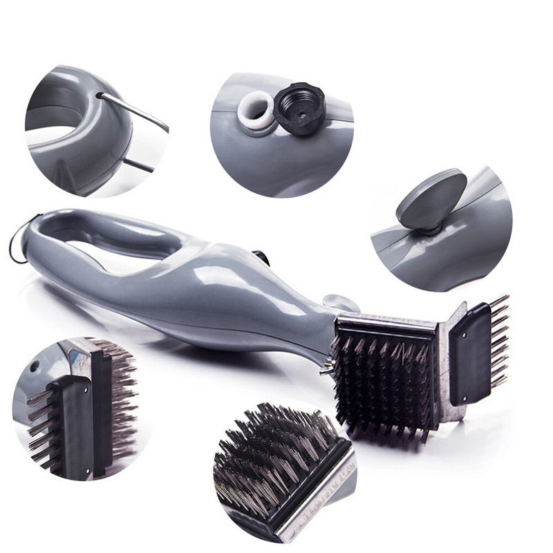 Grill kefe kaparó tisztító kézi gőzgrill tartozékok Grillsütési tisztítóeszközök Gázszénhez alkalmas