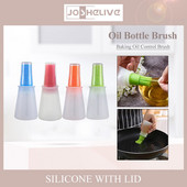 Βούρτσα λαδιού μπάρμπεκιου Φορητό μπουκάλι λαδιού σιλικόνης με πινέλο ψησταριά λάδι βούρτσες υγρό λάδι ζαχαροπλαστικής κουζίνας Εργαλείο ψησίματος Εργαλεία μπάρμπεκιου