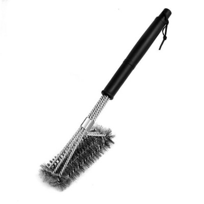 1 perie de curățare pentru grătar 3 în 1 din oțel inoxidabil perii pentru grătar, peri puternici și siguri, accesorii pentru gătit, gadgeturi de bucătărie
