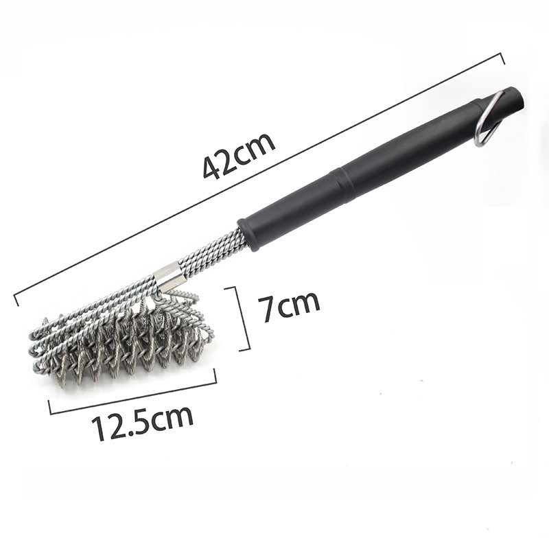 1 perie de curățare pentru grătar 3 în 1 din oțel inoxidabil perii pentru grătar, peri puternici și siguri, accesorii pentru gătit, gadgeturi de bucătărie
