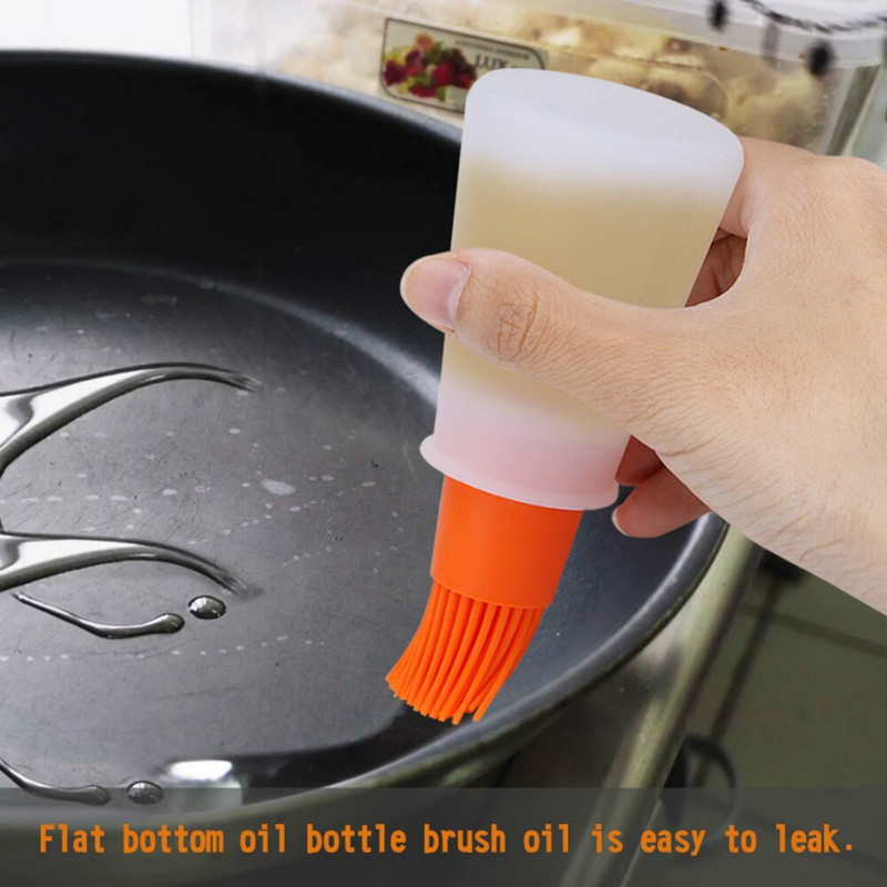 Konyhai Kiegészítők Eszközök Szilikon olajos ecset Férfi ecsetek Torta vaj Kenyér péksütemény ecset főzőedény Konyhai kütyük