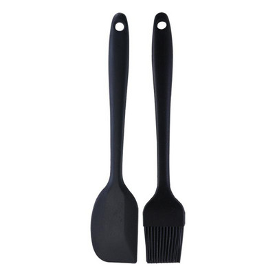 2 bucăți/set set de perii de ulei pentru racletă ustensile de bucătărie pentru copt, spatulă pentru cremă, perie de copt, unelte de bucătărie pentru grătar de înaltă calitate