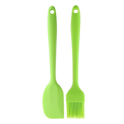 2 bucăți/set set de perii de ulei pentru racletă ustensile de bucătărie pentru copt, spatulă pentru cremă, perie de copt, unelte de bucătărie pentru grătar de înaltă calitate