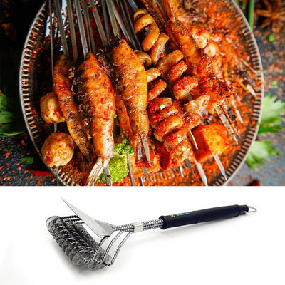 BBQ Tools Βούρτσα καθαρισμού ψησταριάς από ανοξείδωτο χάλυβα BBQ Grill Cleaner Βούρτσα καθαρισμού μπάρμπεκιου για καθαρισμό σπιτιού Αξεσουάρ μπάρμπεκιου