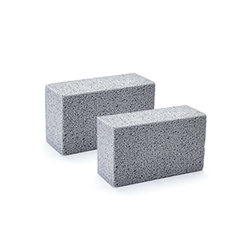 BBQ grilio plytų blokas rankinis kepsninės valymo akmuo, kepsninės lentynos, dėmės, švarus grandiklis, kepsninės valymo šepetys