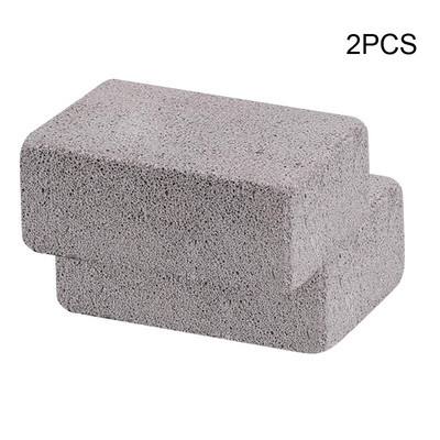 Barbekjū grila BBQ piederumi Tīrīšanas akmens Spēcīga atkaļķošana un traipu noņemšana Virtuves tvaika nosūcēja izlietnes tauku tīrīšana