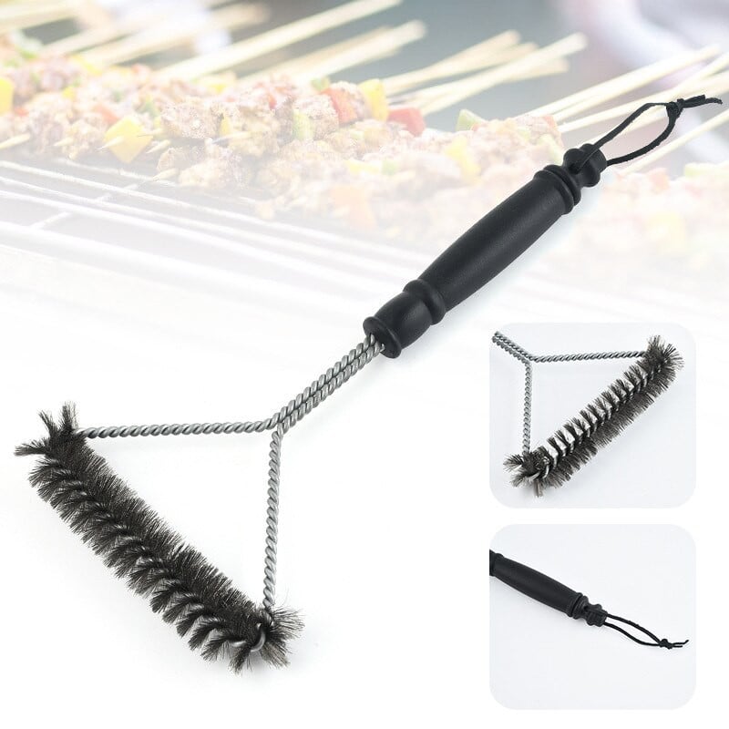 Barbecue Grill Grill Kefe Clean Tool Grill tartozékok Rozsdamentes acél sörték Tapadásmentes Tisztítókefék Grilltartozékok