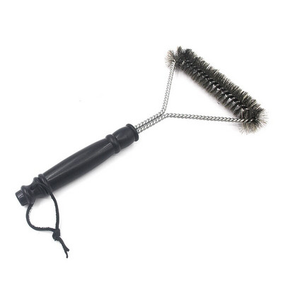Barbecue Grill Grill Kefe Clean Tool Grill tartozékok Rozsdamentes acél sörték Tapadásmentes Tisztítókefék Grilltartozékok