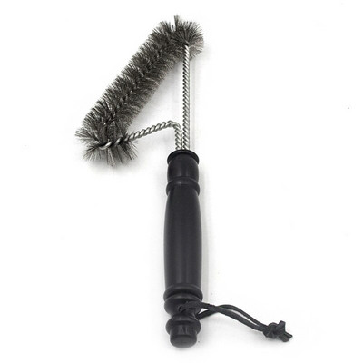 Barbecue Grill Grill Kefe Clean Tool Grill tartozékok Rozsdamentes acél sörték Tapadásmentes Tisztítókefék Grilltartozékok