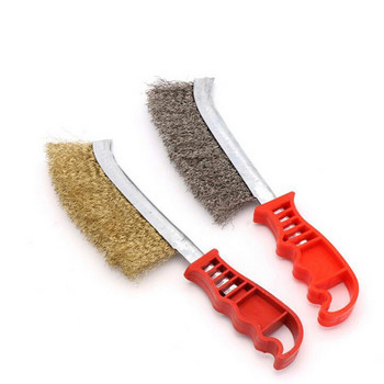 Grill Cleaner BBQ Grill Steel Wire Brush Cleaning Tools Cleaning Grills Picnics Εργαλεία μπάρμπεκιου