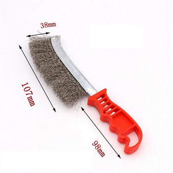 Grill Cleaner BBQ Grill Steel Wire Brush Cleaning Tools Cleaning Grills Picnics Εργαλεία μπάρμπεκιου