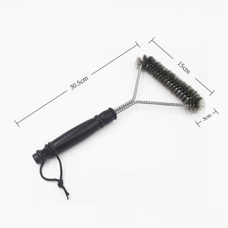 Barbecue Grill kefe Grill Clean Tools Grill tartozékok Rozsdamentes acél sörték Tapadásmentes Tisztítókefék Grill tartozékok