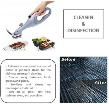 Barbecue Grill Daddy Steam Cleaning Barbeque Grill Brush for Card Cleaner with ατμού ή αξεσουάρ γκαζιού Εργαλείο μαγειρέματος Borstel