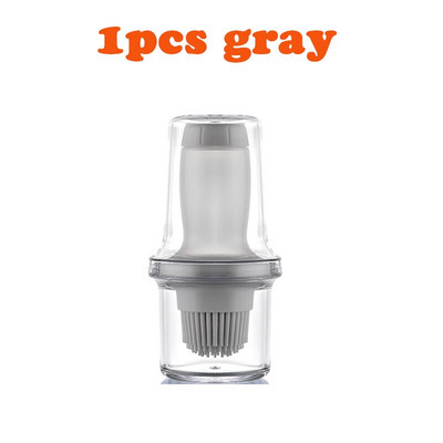 Pārnēsājama silikona eļļas birste ar pudeli grila grila eļļas birstes BBQ šķidrās eļļas konditorejas izstrādājumi virtuve BBQ rīki sīkrīki aksesuāri