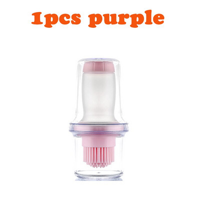 Pārnēsājama silikona eļļas birste ar pudeli grila grila eļļas birstes BBQ šķidrās eļļas konditorejas izstrādājumi virtuve BBQ rīki sīkrīki aksesuāri