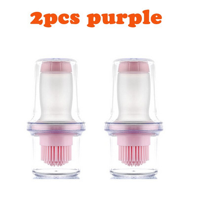 Pārnēsājama silikona eļļas birste ar pudeli grila grila eļļas birstes BBQ šķidrās eļļas konditorejas izstrādājumi virtuve BBQ rīki sīkrīki aksesuāri