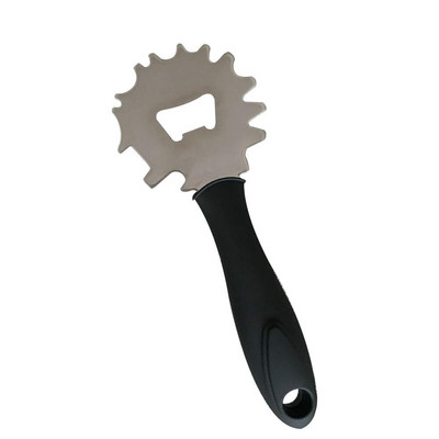 Grătar portabil metalic pentru grătar Dispozitiv de curățat grătar Gratar cuptor Scrubber Deschizător de sticle Instrument pentru grătar de bucătărie