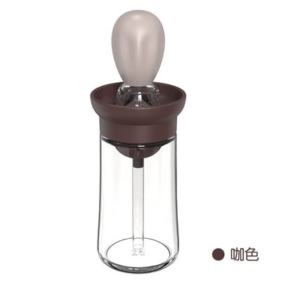 Konyhai szilikon olajos palack olajkefe sütés barbecue grill olajkefe péksütemény steak ecset olajos palack adagoló BBQ sütőeszköz