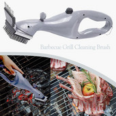 Perie de curățare grătar grătar Instrument de curățare cu abur Grătar portabil pentru grătar Accesorii cu gaz Instrument de curățare Instrument de bucătărie