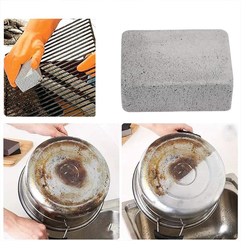 Grill Grill Tisztító Tégla Tégla Grill Tisztító Kő Grilltartók Foltok Zsírtisztító Grill eszközök Konyhai eszközök