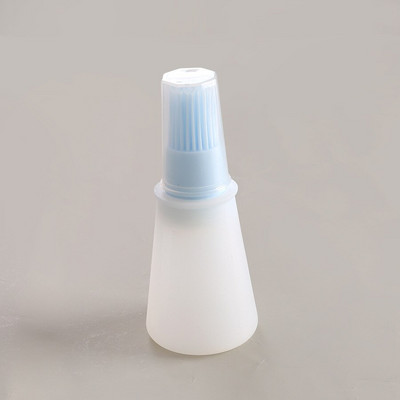 Sticlă portabilă de ulei Perie pentru grătar Instrument de gătit de bucătărie din silicon pentru coacere clătite Grătar Accesorii pentru camping Gadget-uri