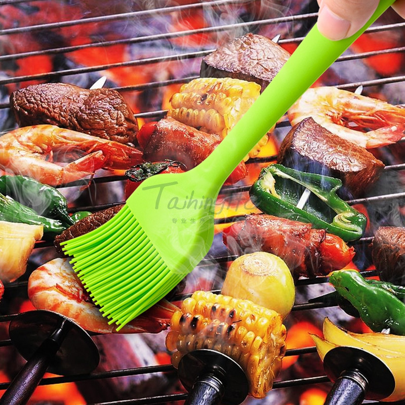 Grill szilikon olaj ecset vaj sütés főzés baster grill grill cukrász ecset barkács sütemény kenyér eszközök konyhai kiegészítők