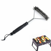 Barbecue Grill Grill Kefe Clean Tool Grill tartozékok Rozsdamentes acél sörték Tapadásmentes Tisztítókefék Grilltartozékok