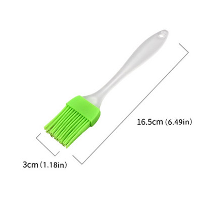 Naujas kepsninių silikoninis aliejaus šepetys ant grotelių konditerijos šepetys Grilio šepetys Grilio priedai Grilio įrankiai Grilio kepimo šepečiai Skystis