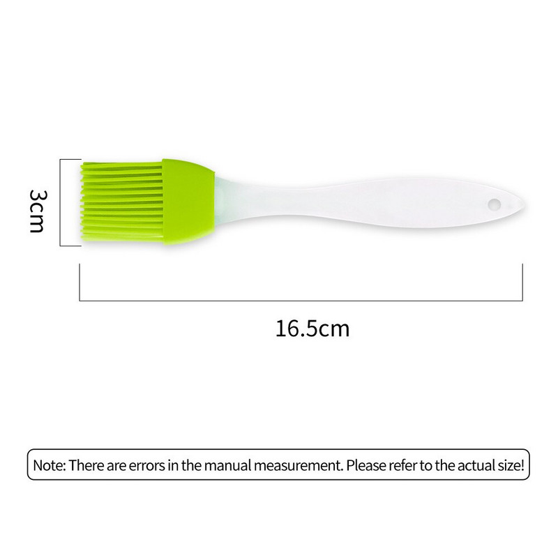 Naujas kepsninių silikoninis aliejaus šepetys ant grotelių konditerijos šepetys Grilio šepetys Grilio priedai Grilio įrankiai Grilio kepimo šepečiai Skystis