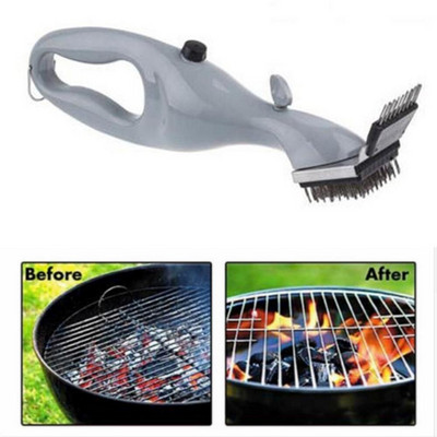 Εγχειρίδιο BBQ Grill Brush Scraper Cleaner Αξεσουάρ ψησταριάς ατμού Μπάρμπεκιου Εργαλεία καθαρισμού μαγειρέματος Κατάλληλα για κάρβουνα αερίου