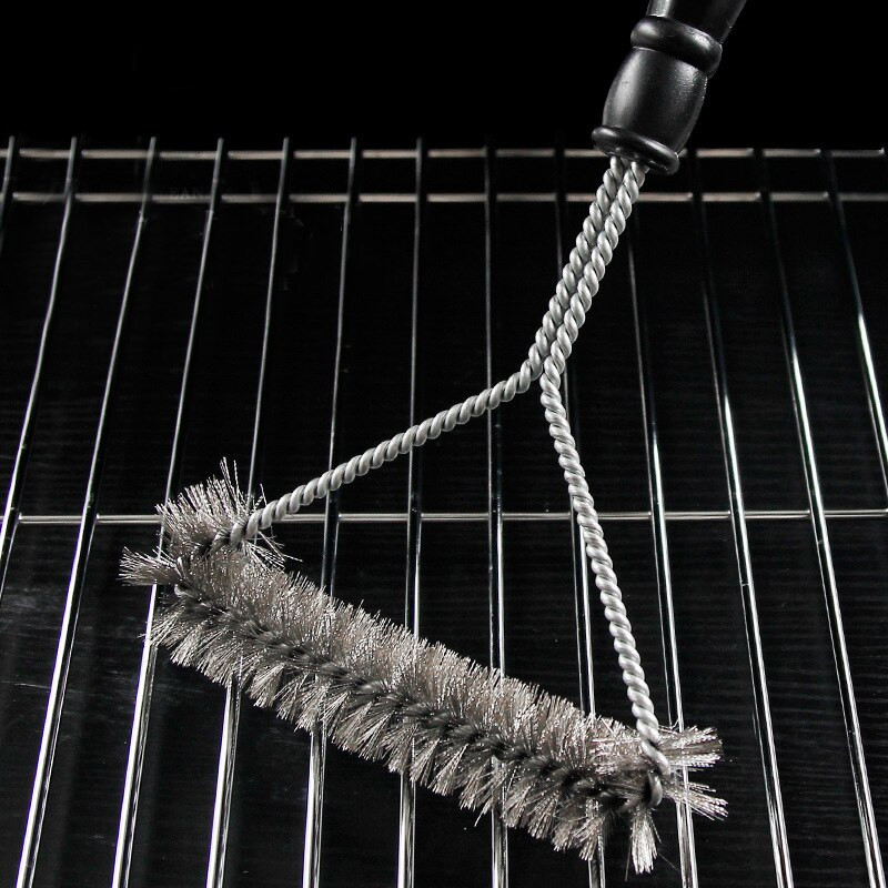 Barbecue Grill Grill Kefe Clean Tool Grill tartozékok Rozsdamentes acél sörték Tapadásmentes Tisztítókefék Grilltartozékok