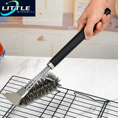 Arată pentru pizza Curăță cuptor Perie de cupru Racletă Grătar de uz casnic Mașină de grătar din alamă Perie de curățare cu coajă de pizza cu mâner lung