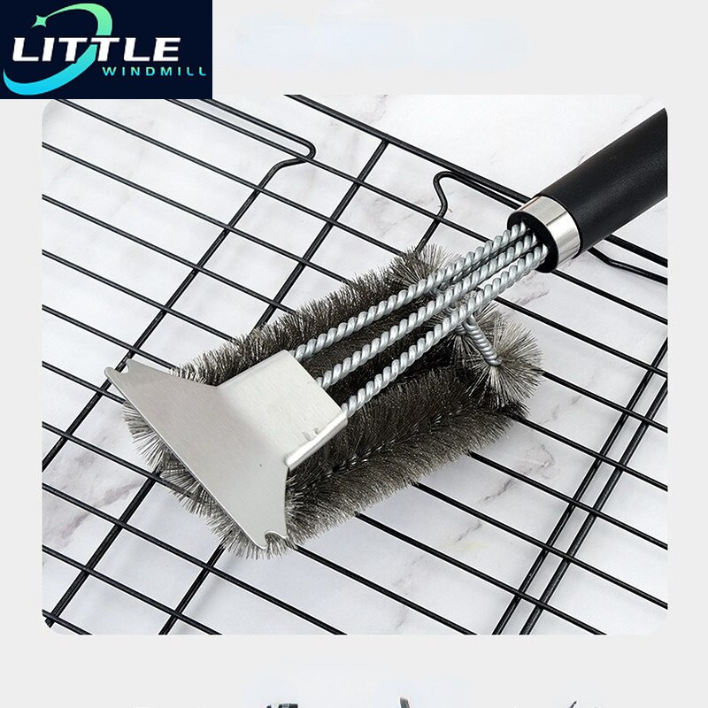 Arată pentru pizza Curăță cuptor Perie de cupru Racletă Grătar de uz casnic Mașină de grătar din alamă Perie de curățare cu coajă de pizza cu mâner lung