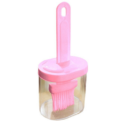 Perie pentru ulei de silicon de bucătărie Perie pentru sticlă all-în-unul rezistentă la temperaturi înalte Grătar de bucătărie în aer liber Perie pentru ulei de pâine