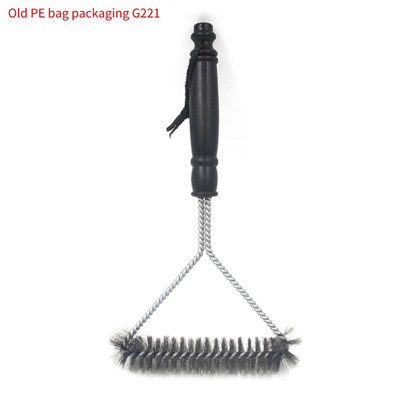 Accesorii de bucătărie Kit de grătar pentru grătar Perie de curățare Unelte de gătit din oțel inoxidabil Grătar pentru grătar Perie de sârmă Instrument de gătit