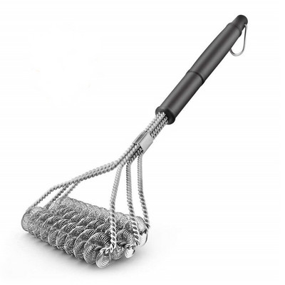 Cea mai bună perie de curățare a grătarului, dispozitiv de curățare a grătarului din sârmă din oțel inoxidabil, accesorii pentru grătar, perie pentru grătar pentru curățare