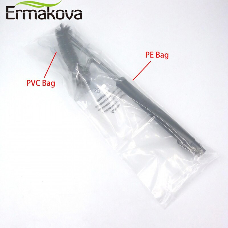 ERMAKOVA Instrument de curățare perie pentru grătar de 18 inch, cu peri de sârmă din oțel inoxidabil, perie de curățare antiaderentă cu mâner Durabilă