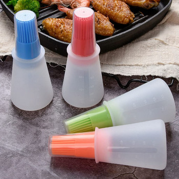 Φορητό μπουκάλι λαδιού βούρτσα μπάρμπεκιου σιλικόνης κουζίνας μπάρμπεκιου Εργαλείο μαγειρικής ψησίματος τηγανίτα μπάρμπεκιου μπάρμπεκιου αξεσουάρ κάμπινγκ Gadgets